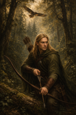 Duskbow in forest resized.png